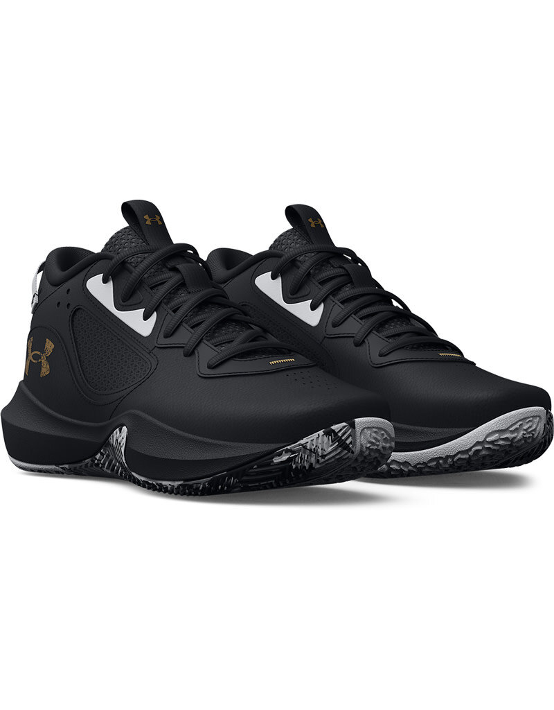 Under Armour UA Lockdown 6- Black/Black/Metallic Gold