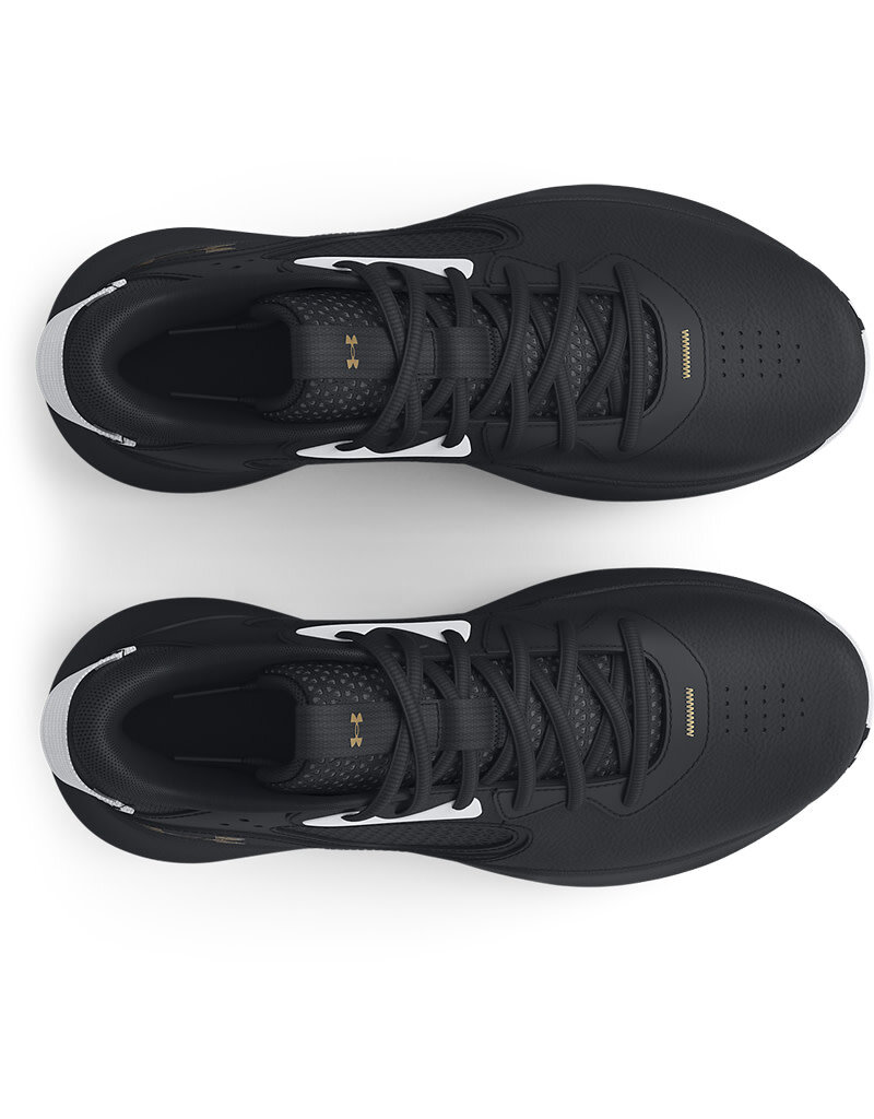 Under Armour UA Lockdown 6- Black/Black/Metallic Gold