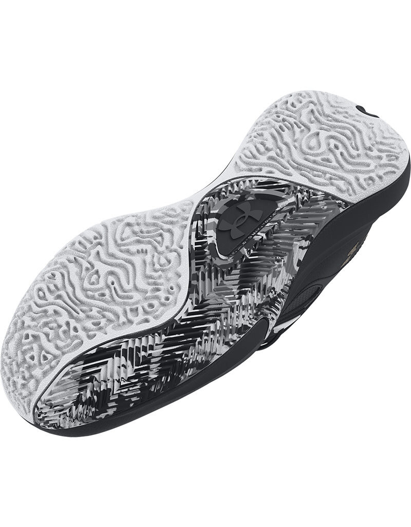 Under Armour UA Lockdown 6- Black/Black/Metallic Gold