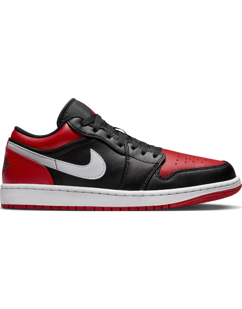 Jordan Air Jordan 1 Low- Black/Gym Red-White