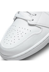Jordan Air Jordan 1 Low- White/White-White Jordan Air Jordan 1 Low- White/White-White