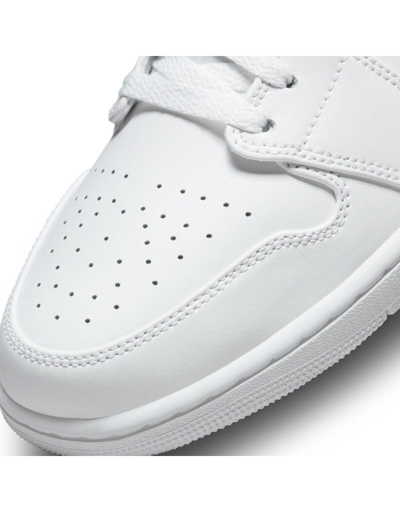 Jordan Air Jordan 1 Low- White/White-White
