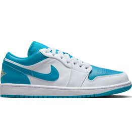 Jordan Air Jordan 1 Low- White/Celestial Gold-Aquatone