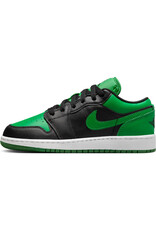 Jordan Air Jordan 1 Low Bg- Black/Black-Lucky Green-White Jordan Air Jordan 1 Low Bg- Black/Black-Lucky Green-White