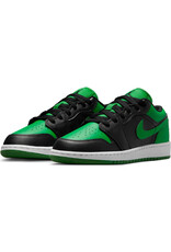 Jordan Air Jordan 1 Low Bg- Black/Black-Lucky Green-White Jordan Air Jordan 1 Low Bg- Black/Black-Lucky Green-White