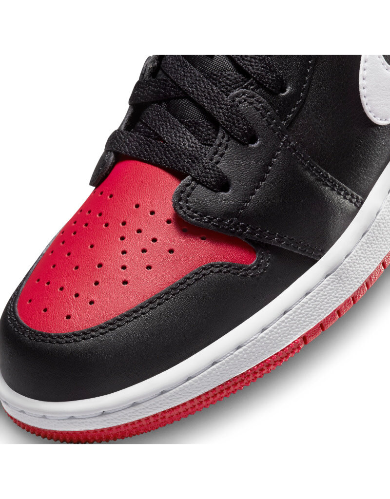 Jordan Air Jordan 1 Low Bg- Black/Gym Red-White