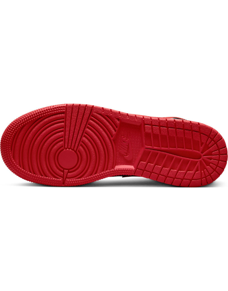 Jordan Air Jordan 1 Mid Bg- Black/Fire Red/White