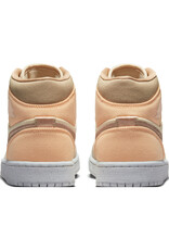 Jordan Wmns Air Jordan 1 Mid Se- Beige/Sand/Orange