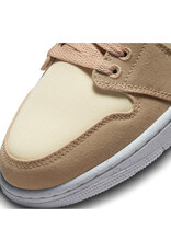 Jordan Wmns Air Jordan 1 Mid Se- Beige/Sand/Orange