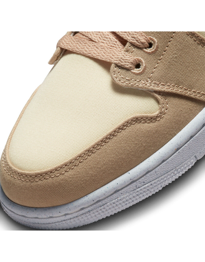 Jordan Wmns Air Jordan 1 Mid Se- Beige/Sand/Orange