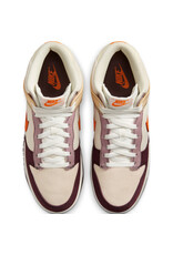 Nike Nike Dunk Mid- Coconut Milk/Plum/Orange Nike Nike Dunk Mid- Coconut Milk/Plum/Orange