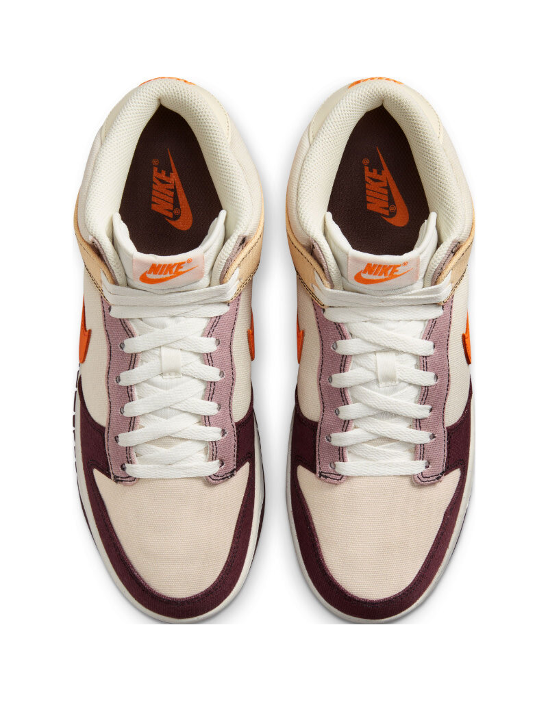 Nike Nike Dunk Mid- Coconut Milk/Plum/Orange