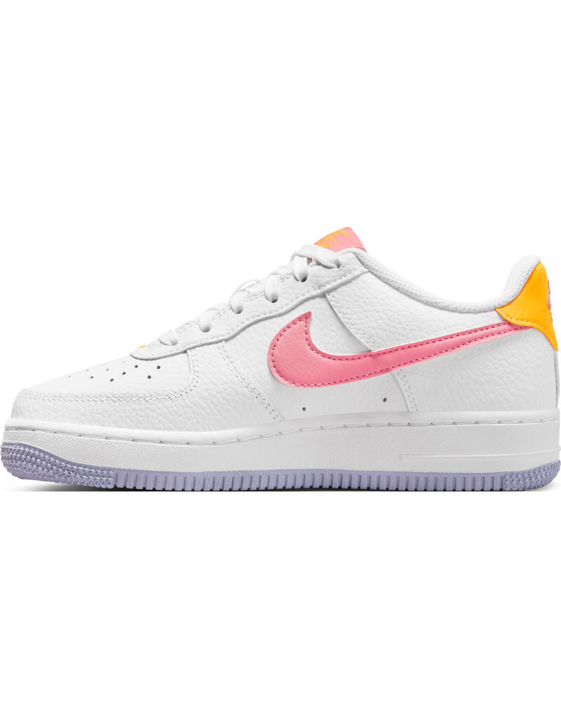 Nike Air Force 1 Bg- White/Metallic Purple