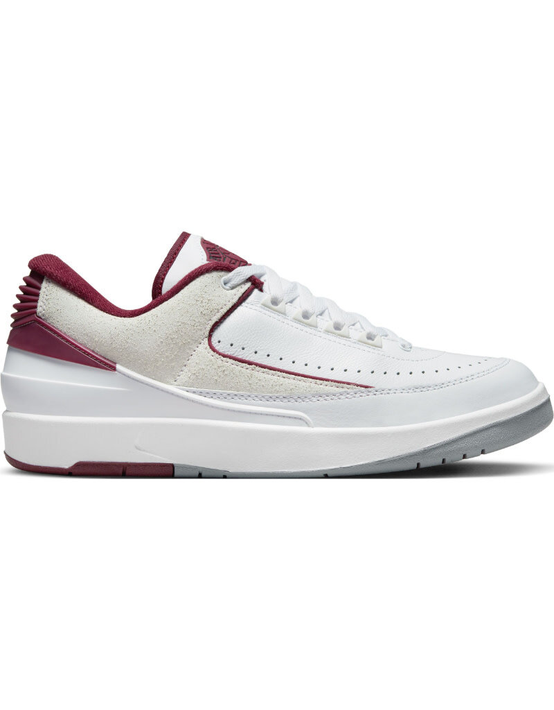 Jordan Air Jordan 2 Retro Low- White/Cherry Wood