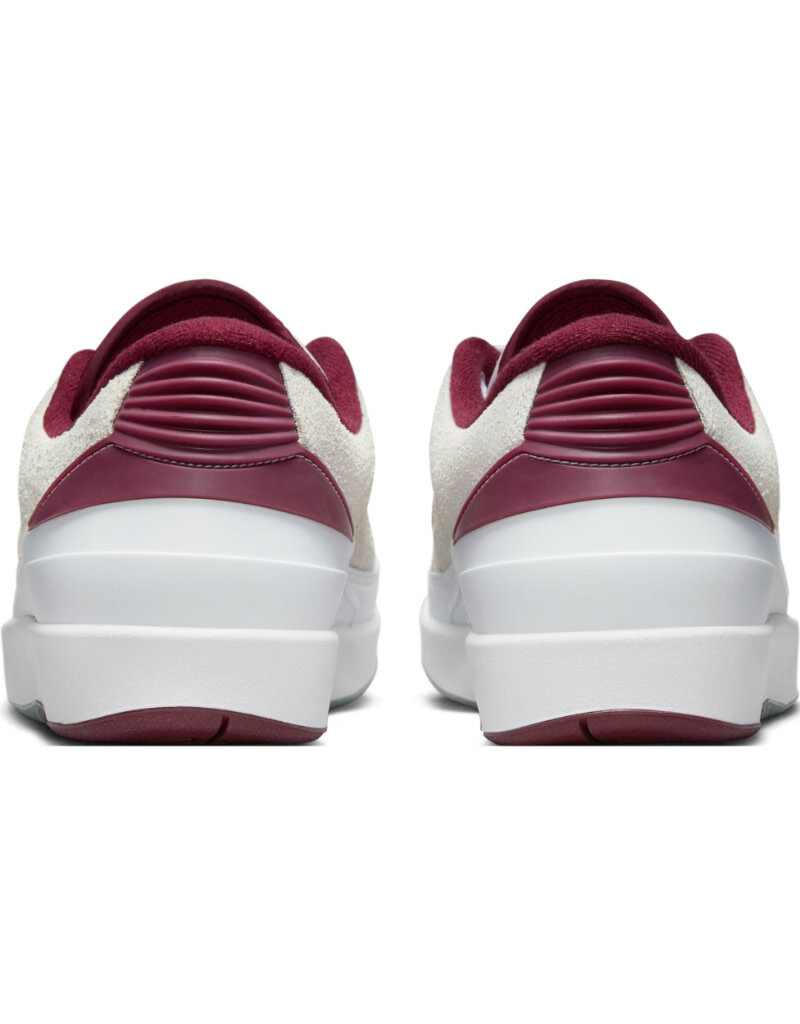 Jordan Air Jordan 2 Retro Low- White/Cherry Wood