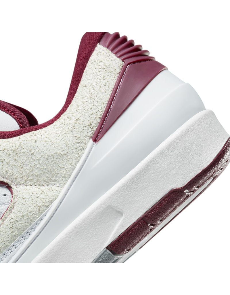 Jordan Air Jordan 2 Retro Low- White/Cherry Wood