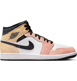 Jordan Air Jordan 1 Mid Se- Salmon/White/Black