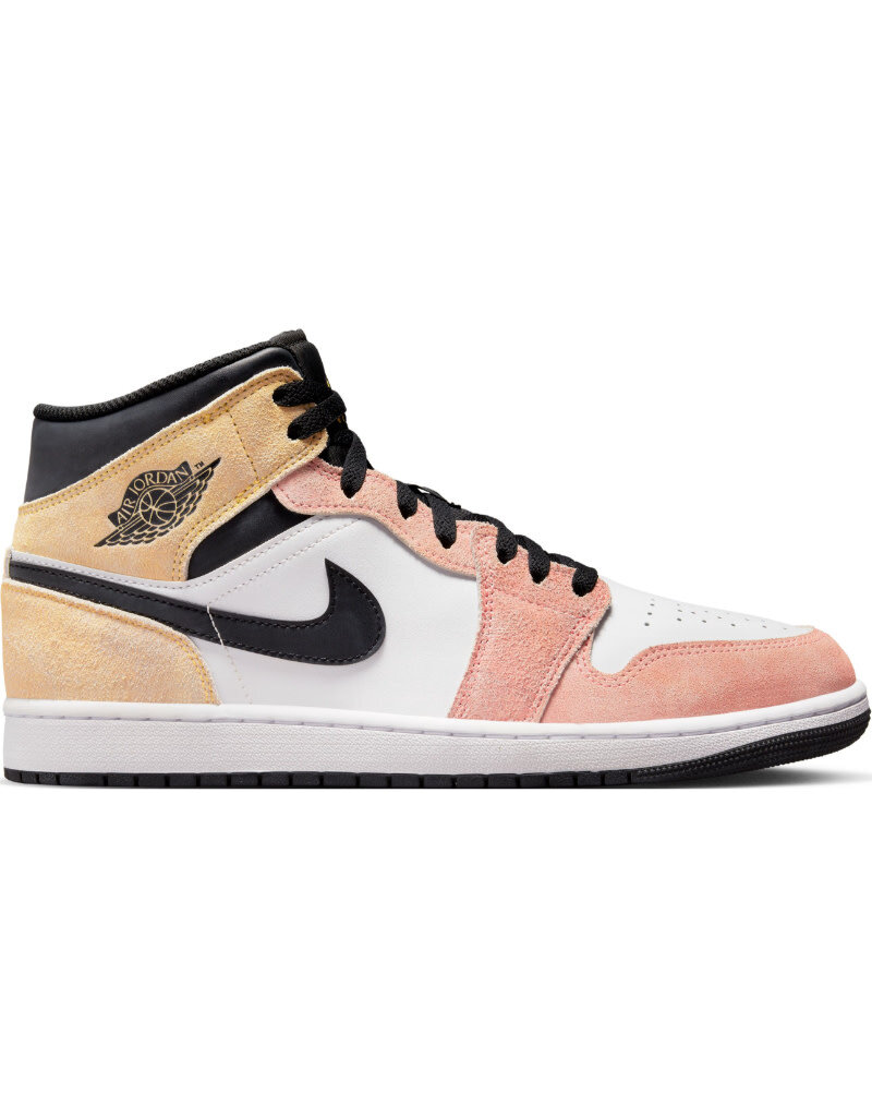 Jordan Air Jordan 1 Mid Se Salmon White Black