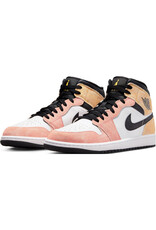 Jordan Air Jordan 1 Mid Se- Salmon/White/Black