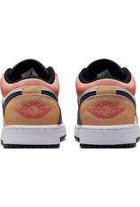 Jordan Air Jordan 1 Low Se Bg- Grey/Black/Orange Jordan Air Jordan 1 Low Se Bg- Grey/Black/Orange