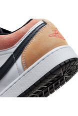 Jordan Air Jordan 1 Low Se Bg- Grey/Black/Orange Jordan Air Jordan 1 Low Se Bg- Grey/Black/Orange