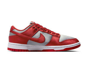 Nike W Nike Dunk Low Ess Snkr-Unlv Satin Red/Grey/White