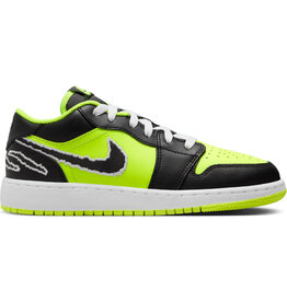Jordan Air Jordan 1 Low Se Hns Bg- Black/Neon/White