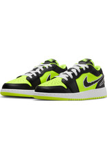 Jordan Air Jordan 1 Low Se Hns Bg- Black/Neon/White Jordan Air Jordan 1 Low Se Hns Bg- Black/Neon/White