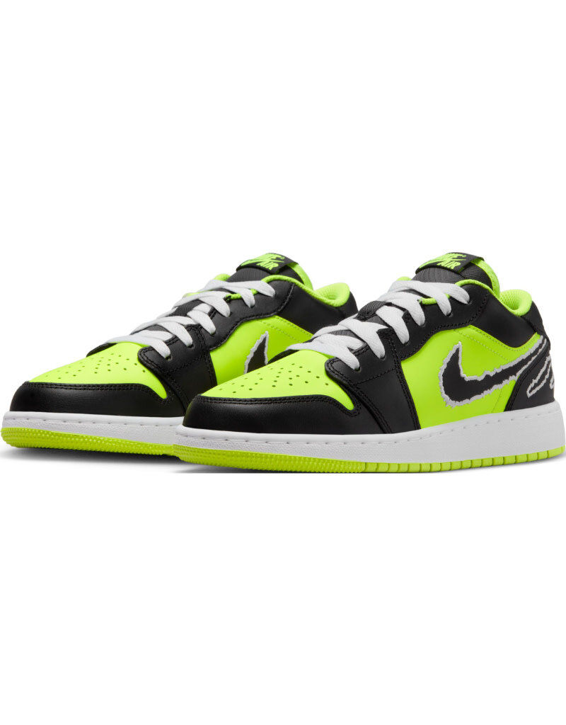 Jordan Air Jordan 1 Low Se Hns Bg- Black/Neon/White