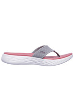 Skechers W On The Go 600 Slipper- Grey/Pink