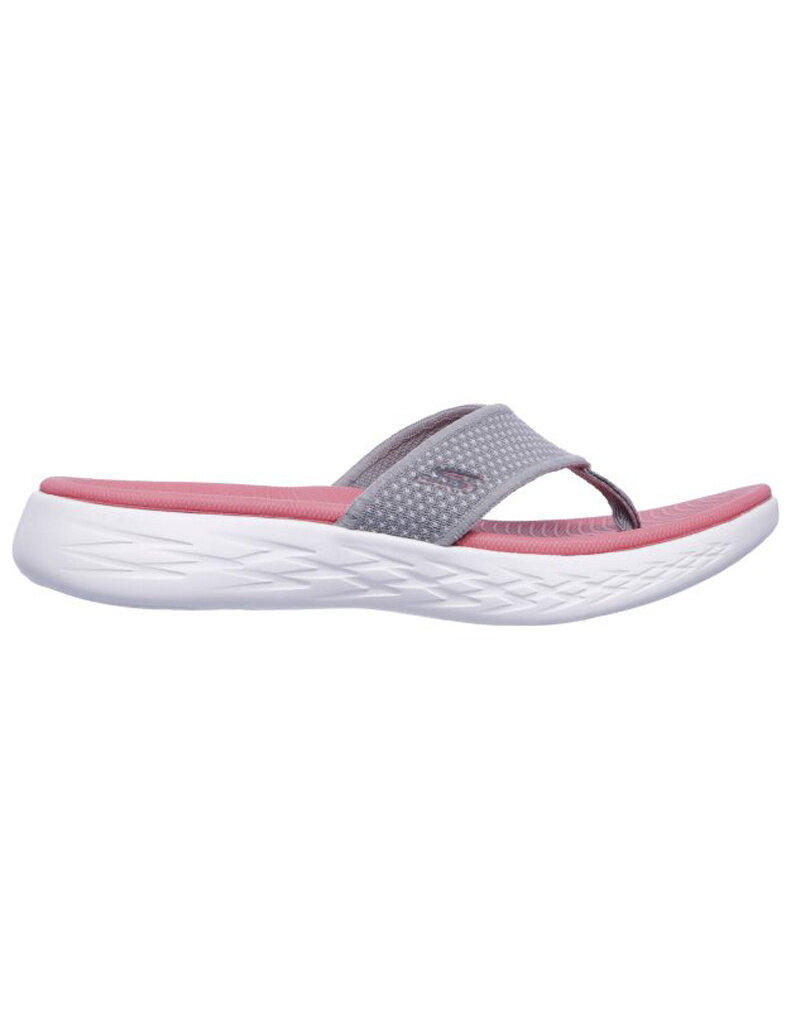 Skechers W On The Go 600 Slipper- Grey/Pink