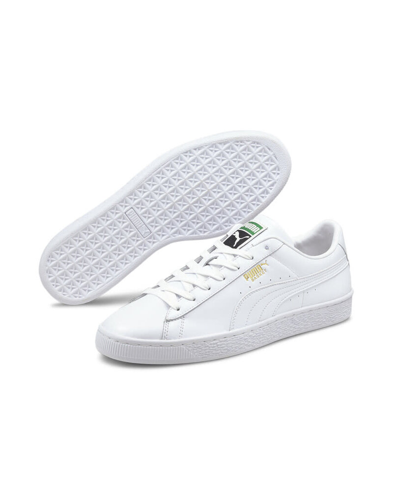 Puma Basket Classic Xxi- White/Gold