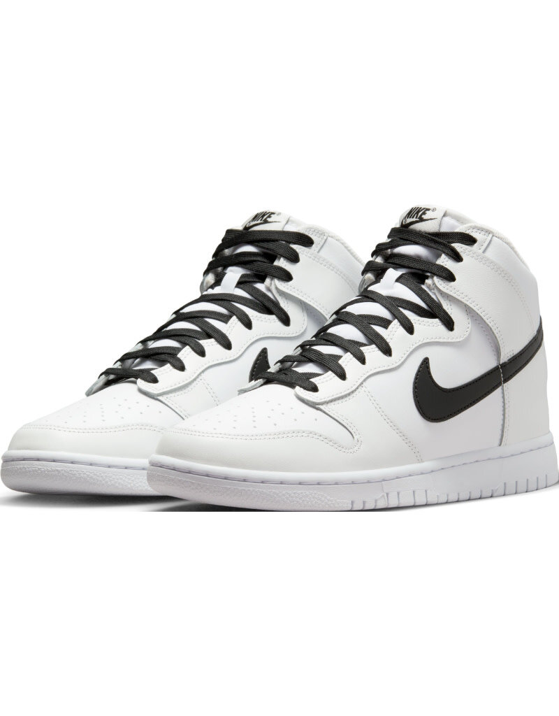 Nike Nike Dunk Hi Retro- White/Black-Summit White