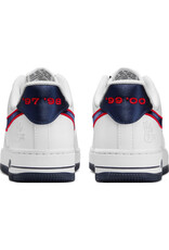 Nike Wmns Air Force 1 '07 Rec V2- White/Obsidian-Unv Red-Wlf Gry