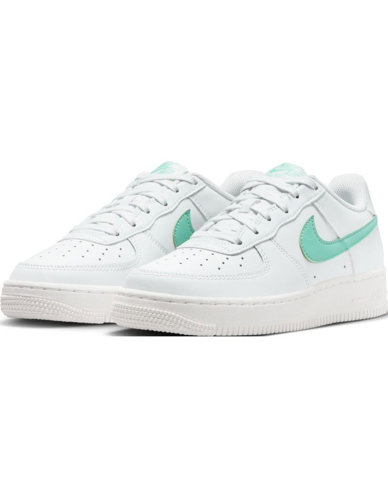 Nike Air Force 1 Bg- White/Emerald Rise