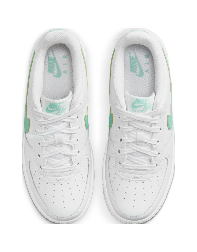 Nike Air Force 1 Bg- White/Emerald Rise