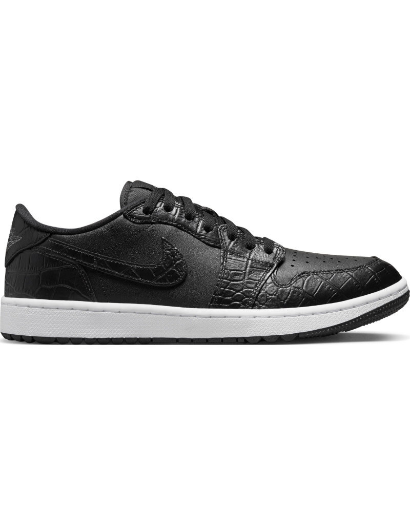 Jordan Air Jordan 1 Low G- Black/Black-Iron Grey-White