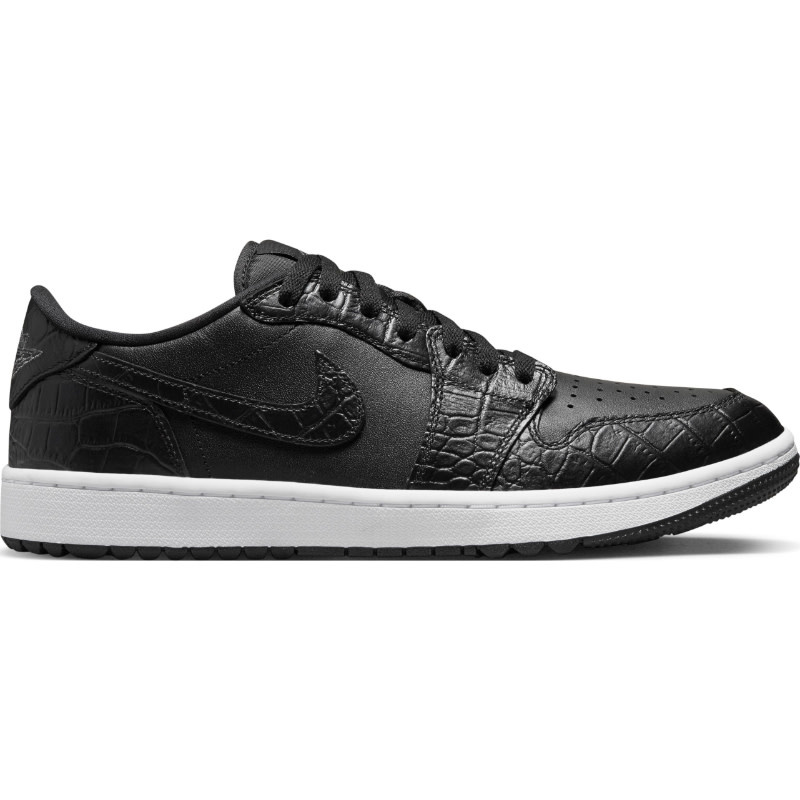 Air Jordan 1 Low G- Black/Black-Iron Grey-White - Sports Gallery