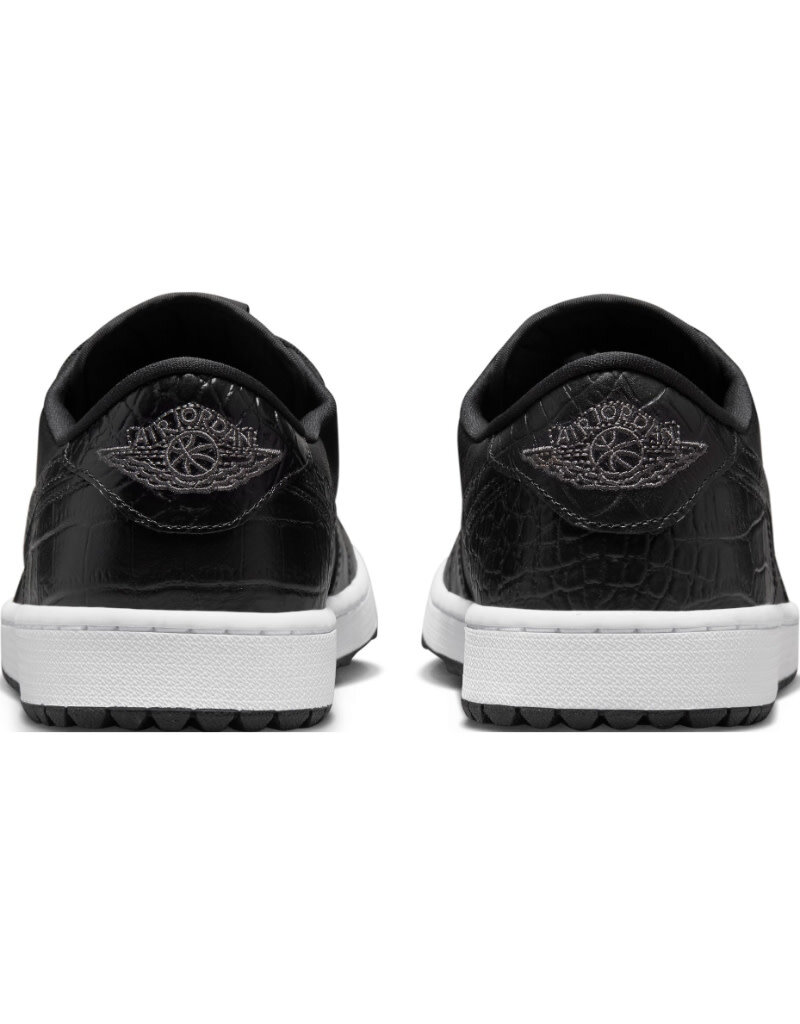 Jordan Air Jordan 1 Low G- Black/Black-Iron Grey-White
