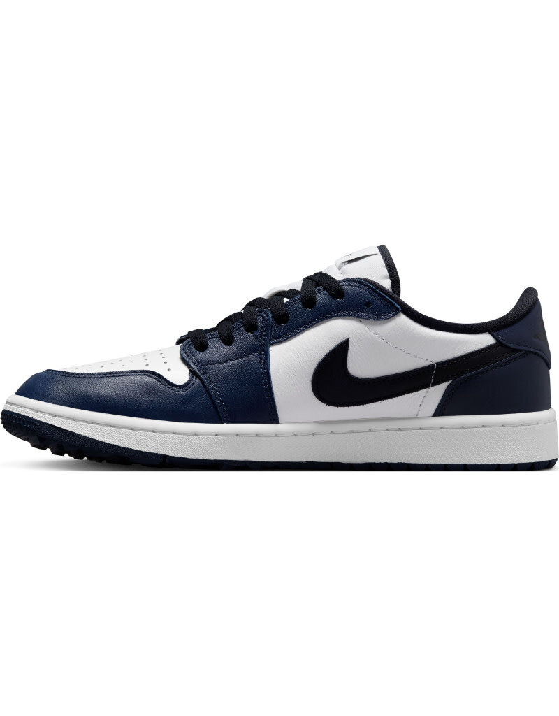 Jordan Air Jordan 1 Low G- White/Black/Midnight Navy