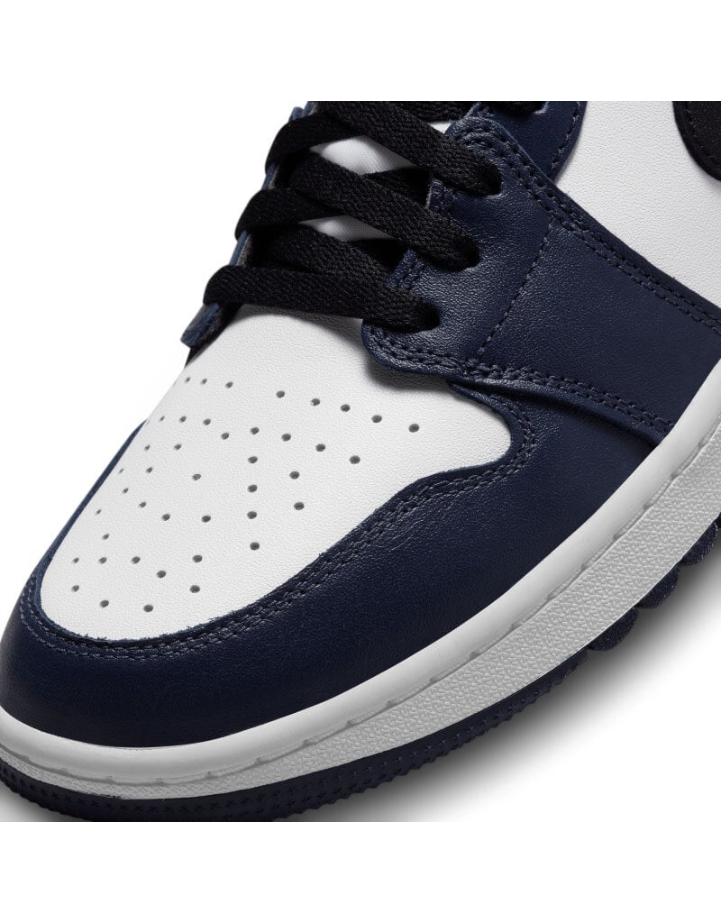 Jordan Air Jordan 1 Low G- White/Black/Midnight Navy