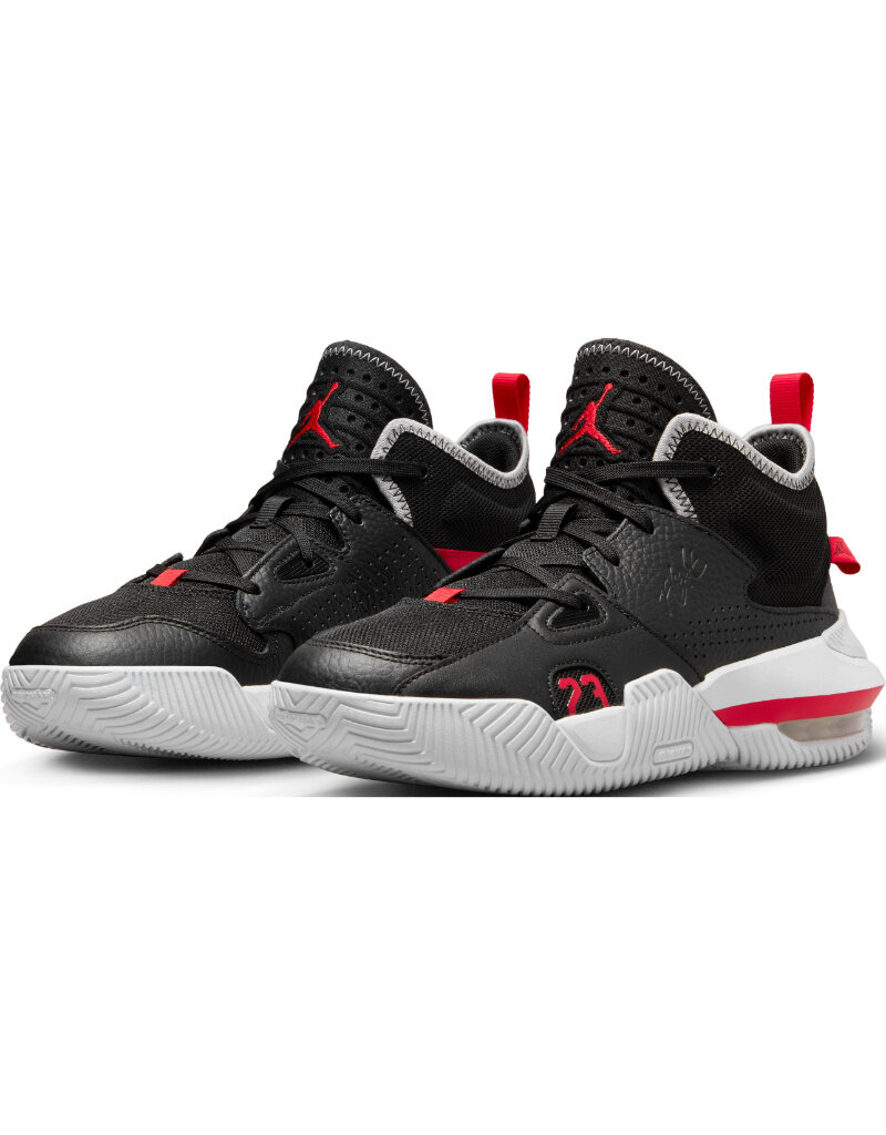 Jordan Jordan Stay Loyal 2- Black/White/Univ Red/Wolf Grey