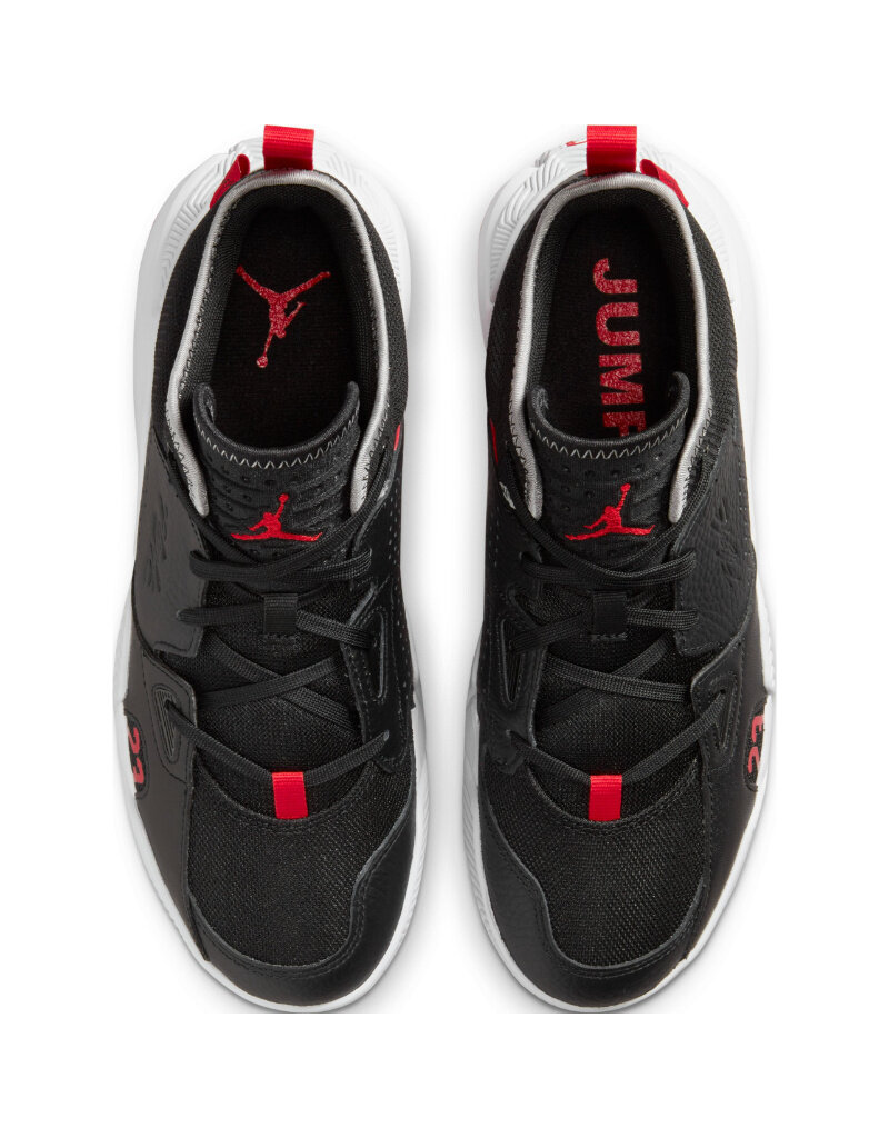 Jordan Jordan Stay Loyal 2- Black/White/Univ Red/Wolf Grey