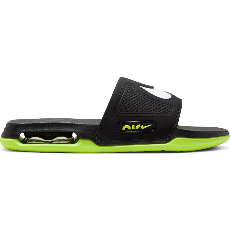 Nike Air Max Cirro Slide- Black/White Volt - Sports Gallery