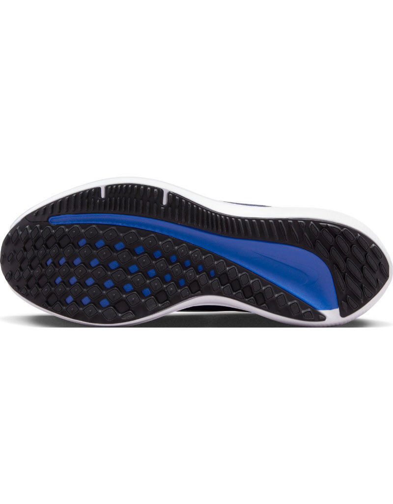 Nike Air Winflo 10- Black/White/Blue - Sports Gallery