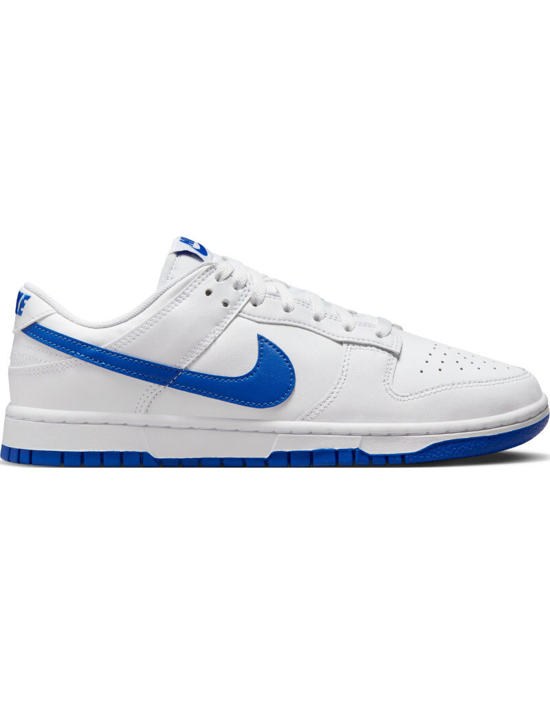 Nike Nike Dunk Low Retro- White/Royal Blue