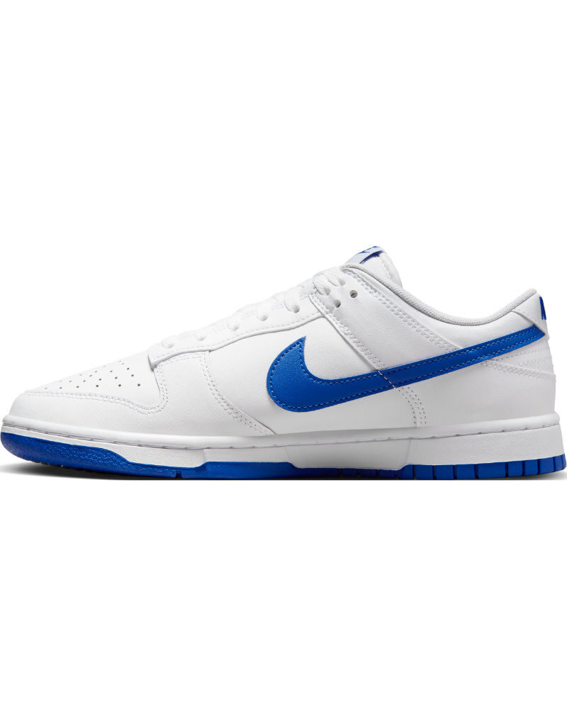 Nike Nike Dunk Low Retro- White/Royal Blue