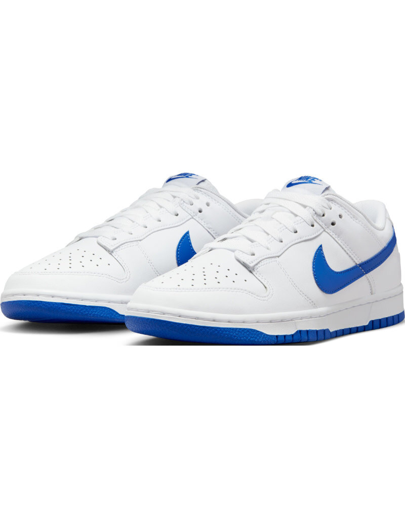 Nike Nike Dunk Low Retro- White/Royal Blue