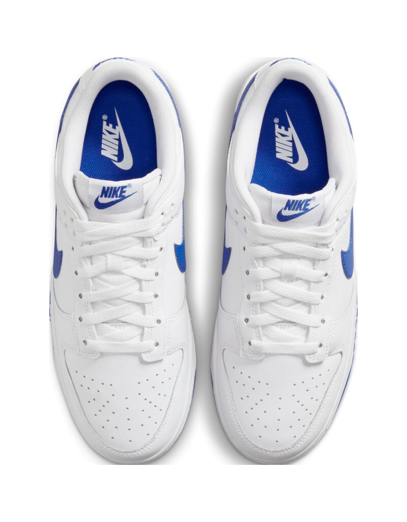Nike Nike Dunk Low Retro- White/Royal Blue