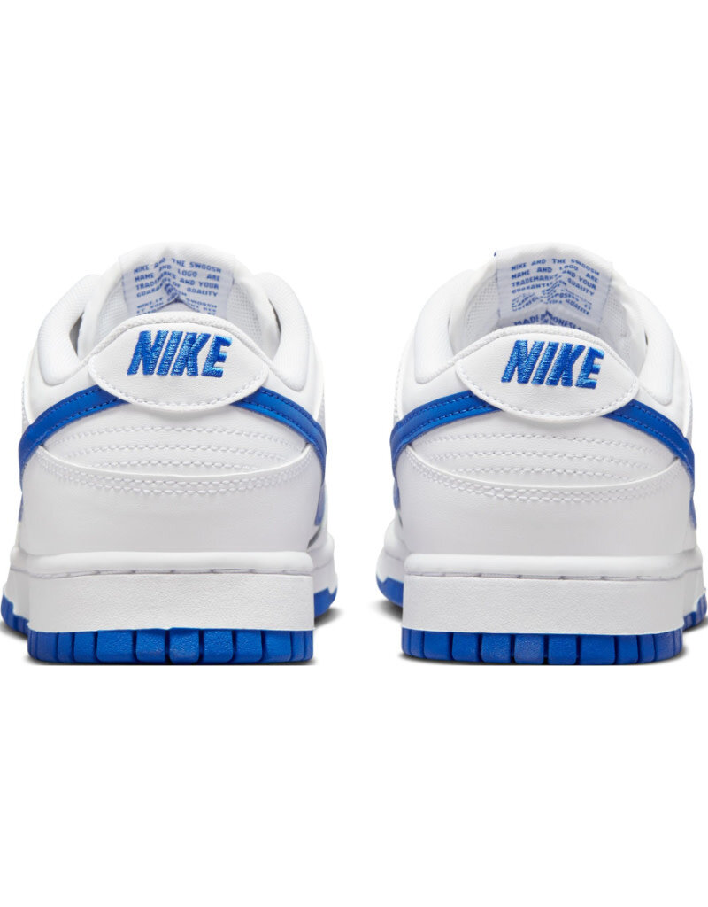 Nike Nike Dunk Low Retro- White/Royal Blue